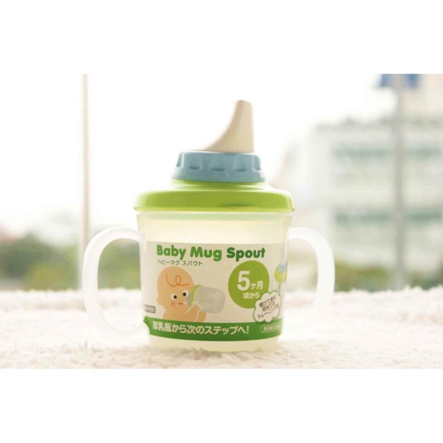 Cốc tập uống Baby Mug Spout nội địa Nhật