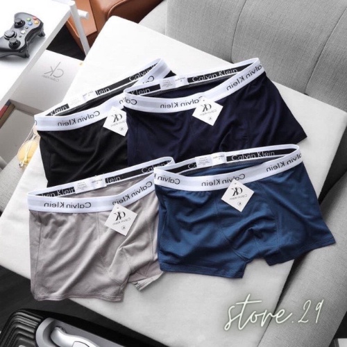 Quần Boxer Xuất Dư Giá Rẻ, Quần Sịp Đùi Nam Chất Cotton Lạnh Mịn, Thấm Hút Cực Tốt