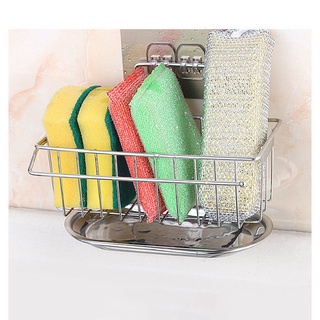 [VIDEO] Giỏ inox dán tường đựng đồ dùng rửa chén bát