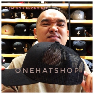 Nón Lưỡi Trai Trơn Đen Lưới - [Chất lượng Cao]-Vải loại 1- Baseball cap- Brand OneHatShop- Made in VietNam