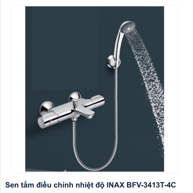 Củ sen tắm nóng lạnh chỉnh nhiệt độ chính hãng INAX BFV-3413T-4C,-7C,-8C