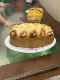 Bánh mỳ hoa cúc handmade