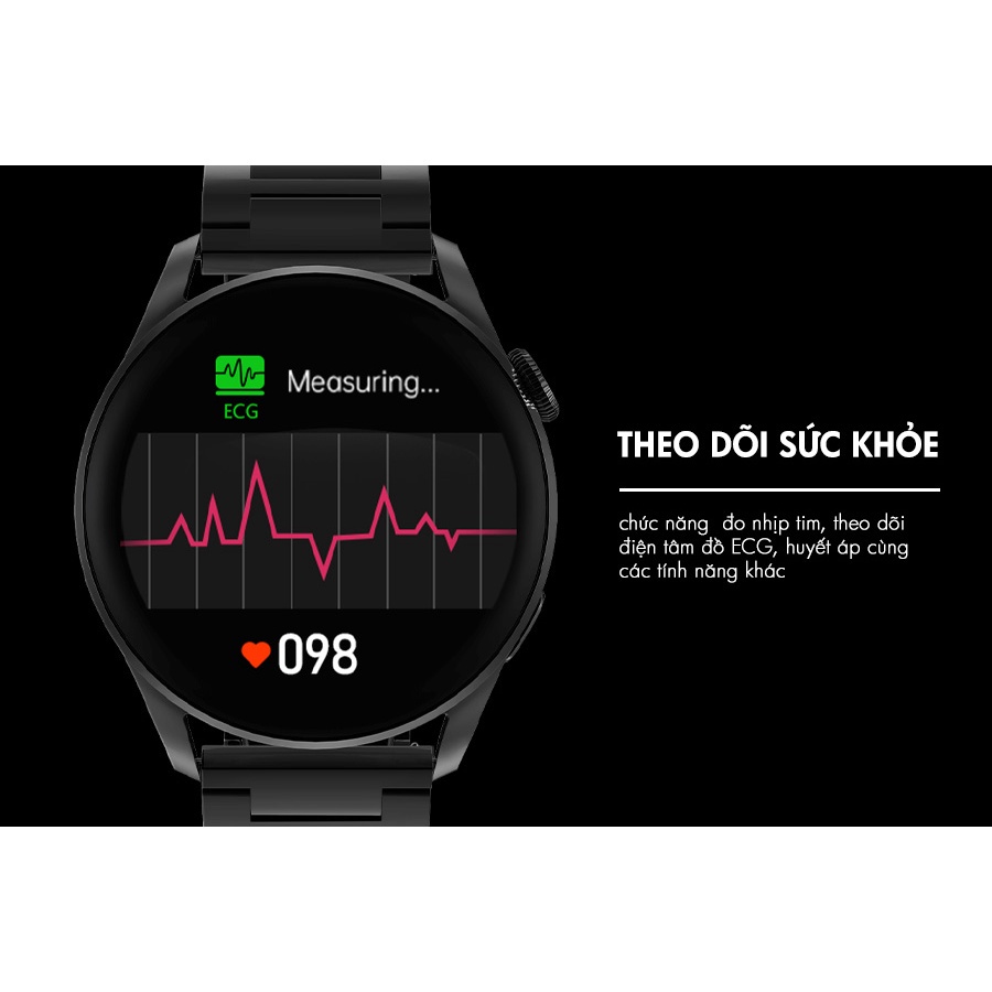 ĐỒNG HỒ THÔNG MINH DT3 sở hữu hàng loạt tính năng thông minh với vẻ ngoài sang trọng, tinh tế - gomhang.vn