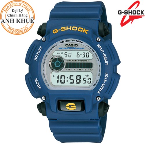 Đồng hồ nam dây nhựa G-SHOCK Casio chính hãng Anh Khuê DW-9052-2VDR