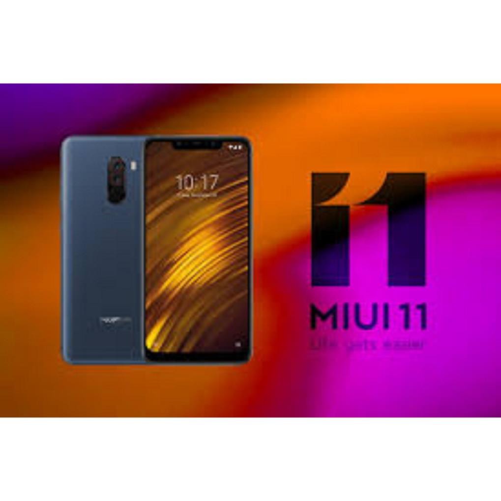 điện thoại Xiaomi Pocophone F1 2sim ram 6G/128G mới Chính Hãng, chiến Liên Quân/PUBG mượt