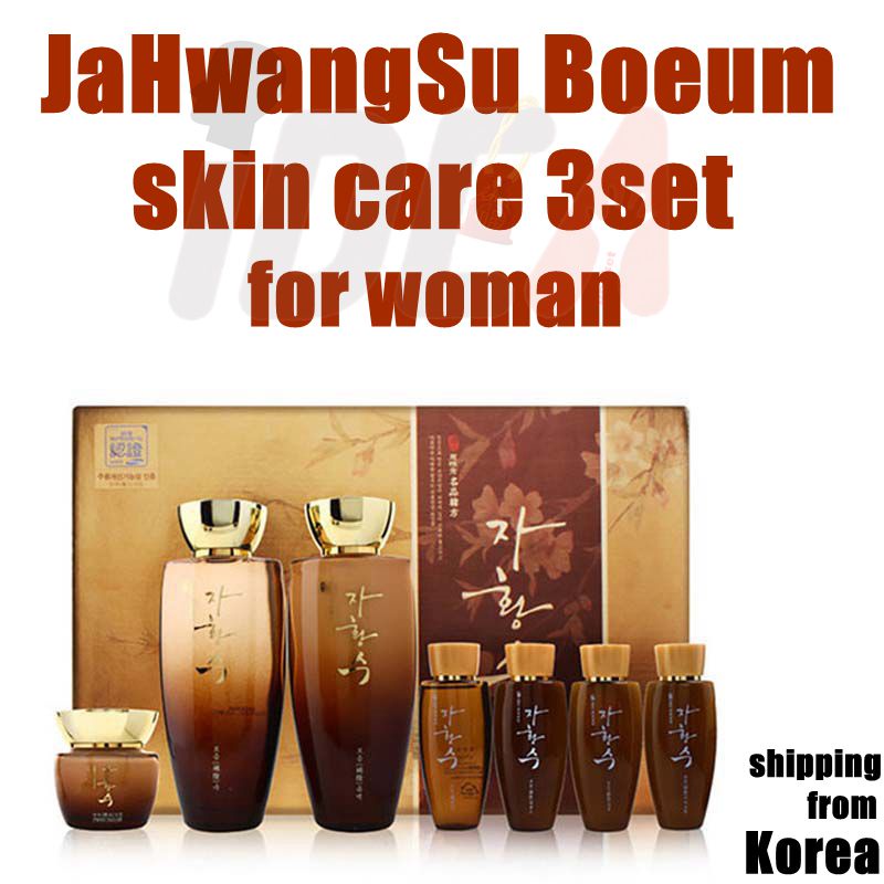 Set dưỡng da chống lão hóa cao cấp JaHwangSu Boeum skin care 3set Oriental cấp ẩm chống nhăn