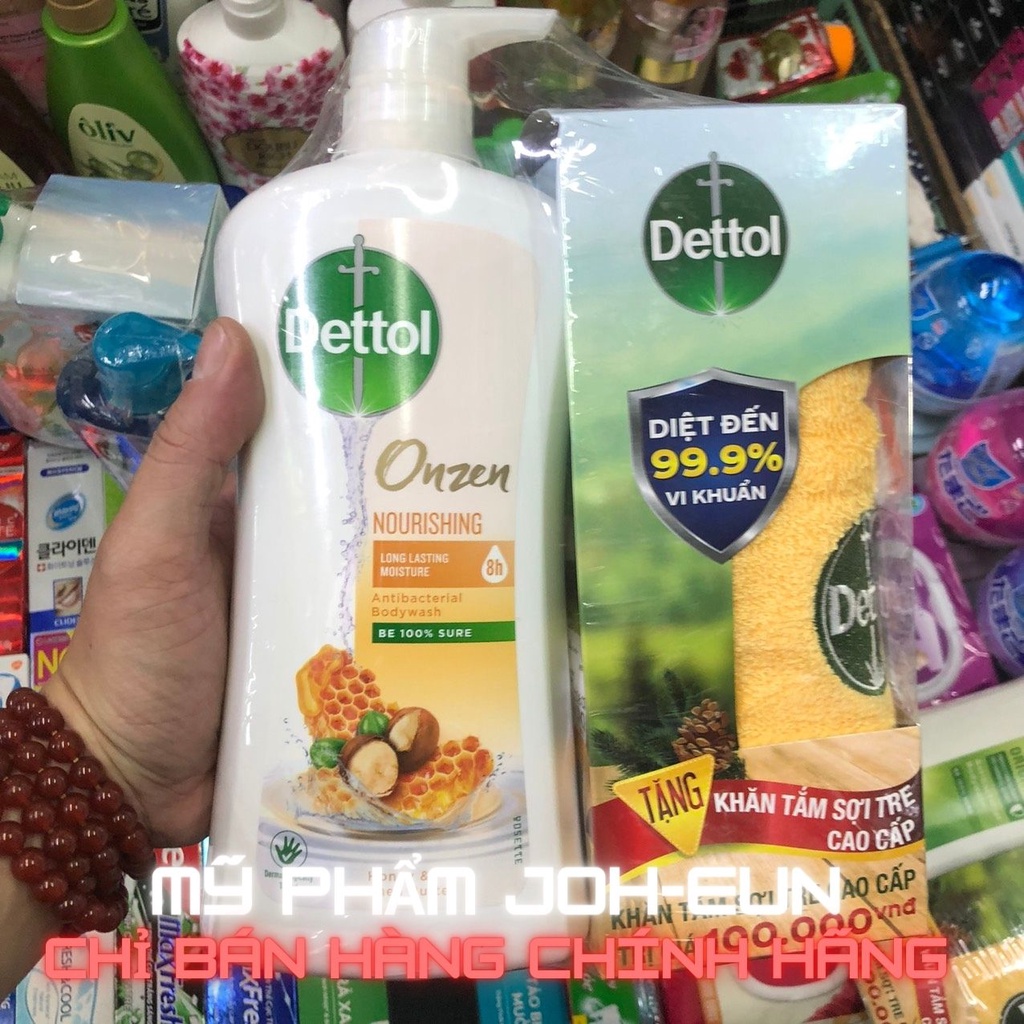 Sữa Tắm Dettol Kháng Khuẩn - Dưỡng Thể - Mát Lạnh Tức Thì 950gr