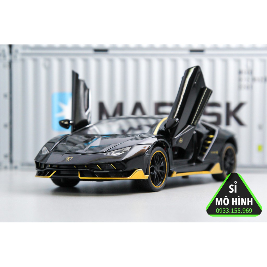 Mô hình xe Lamborghini Centenario 1:24 Đen