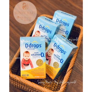 Vitamin Baby Drops D3 400IU dành cho bé từ sơ sinh - DATE 4/2024
