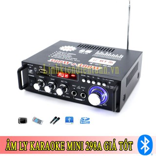 Âm ly karaoke mini bt298a, âm ly khuếch đại