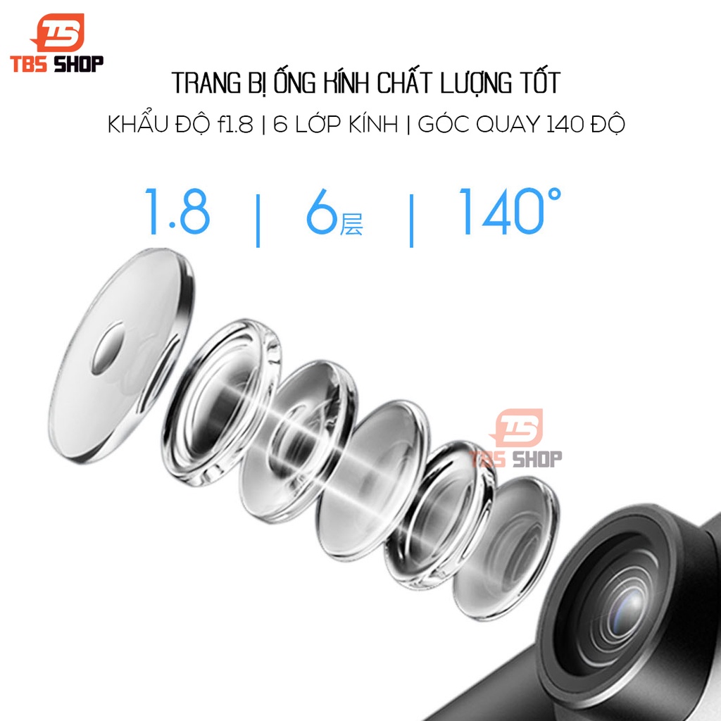 Camera hành trình ô tô Xiaomi 70mai A500S PRO PLUS QUỐC TẾ