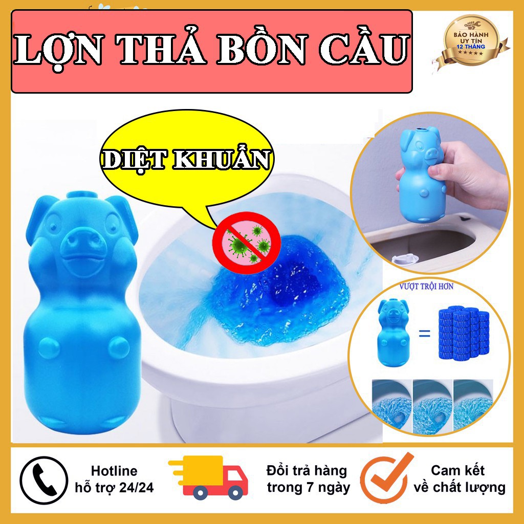 COMBO 5 Lọ thả bồn cầu-chất tẩy rửa bồn cầu- lọ tẩy trắng bồn cầu diệt sạch vi khuẩn nấm mốc BC01