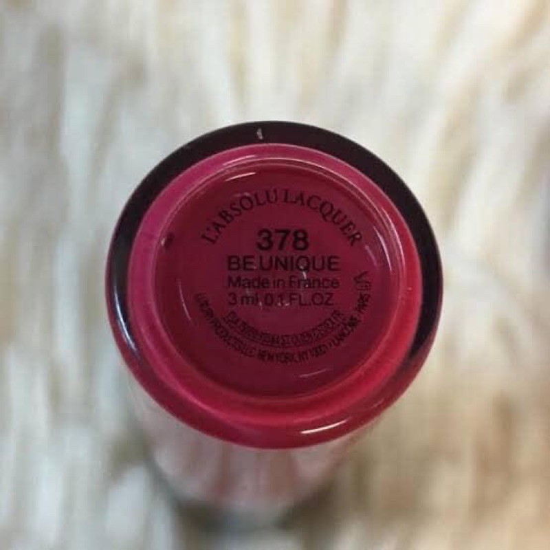 [Mini-Unbox] Son Lancome L’absolu Lacquer Lquid Lipstick 378 | BigBuy360 - bigbuy360.vn