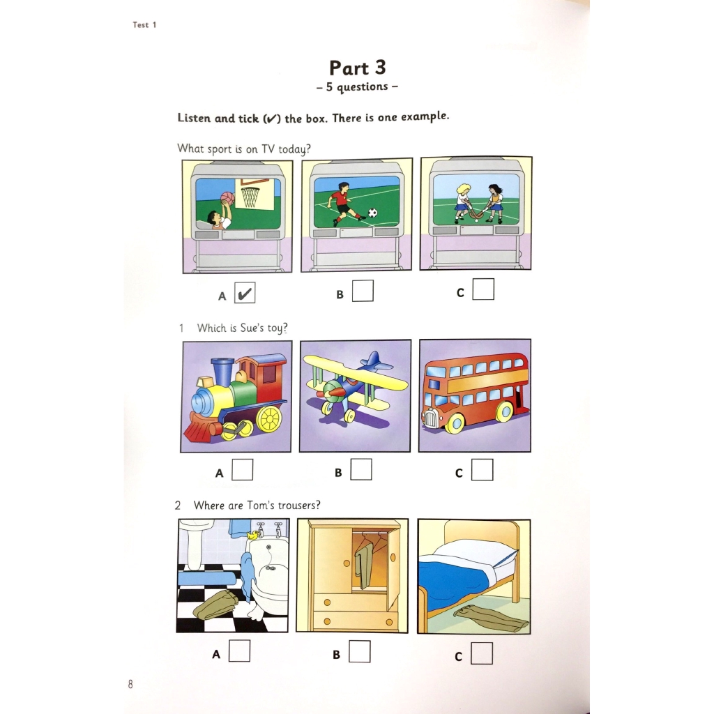 Sách - Cambridge Young Learner English Test Starters 6 SB FAHASA Reprint Edition