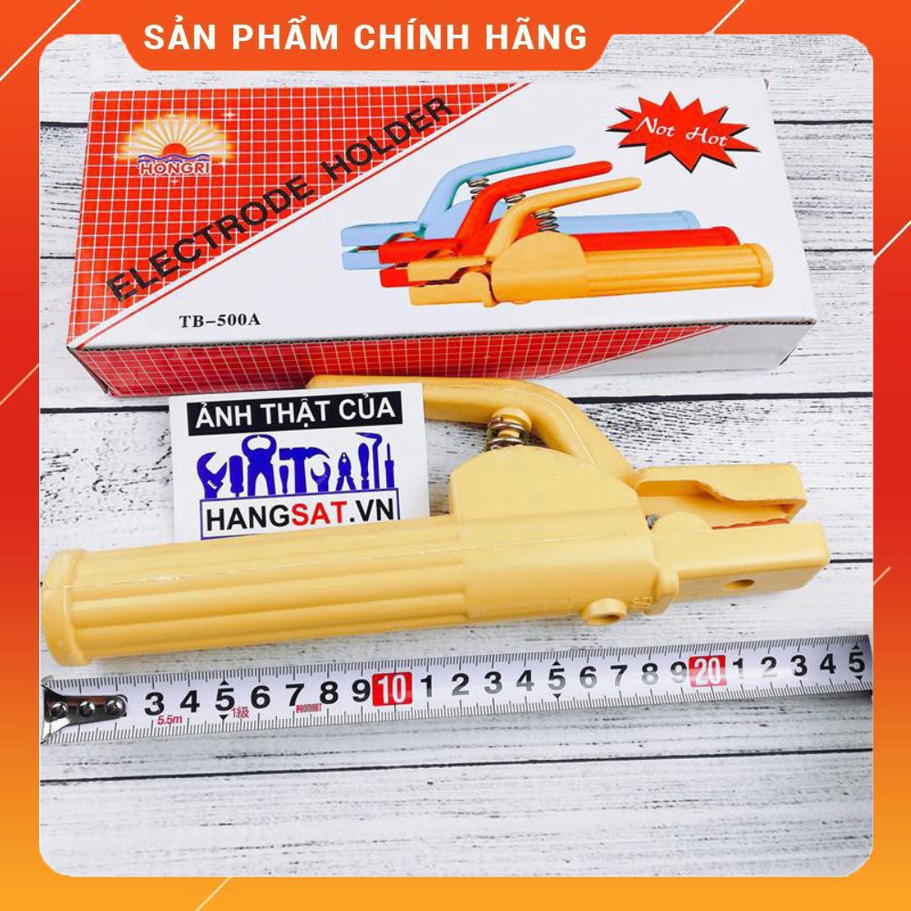 [Rẻ Vô Địch] Kìm hàn điện 500A ca rô đỏ SHENG LONG KD-500A(CHO KHÁCH XEM HÀNG)