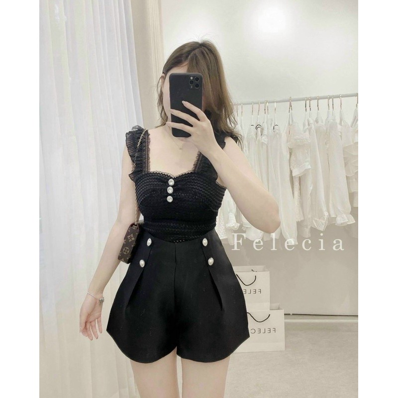 Áo ren tay cánh tiên 2 màu : trắng - đen Hàng chuẩn đẹp Giá lẻ : 175k Hàng có sẵn tại shop 🌸🌸