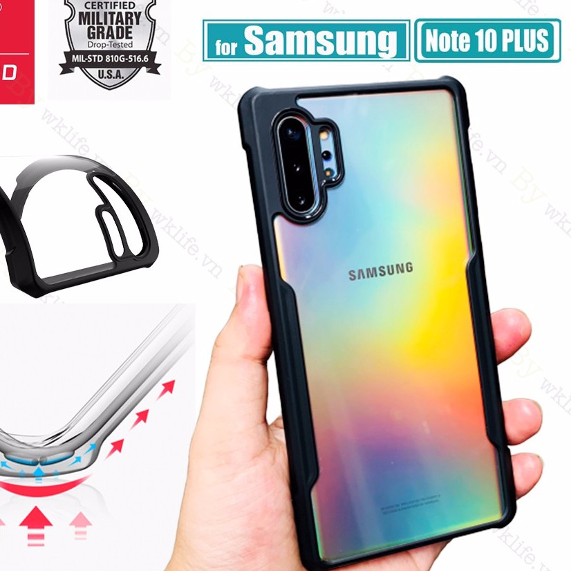 ỐP LƯNG XUNDD CHO SAMSUNG NOTE 10 PLUS/ NOTE 10+ CHỐNG SỐC BẢO VỆ MÁY TUYỆT ĐỐI