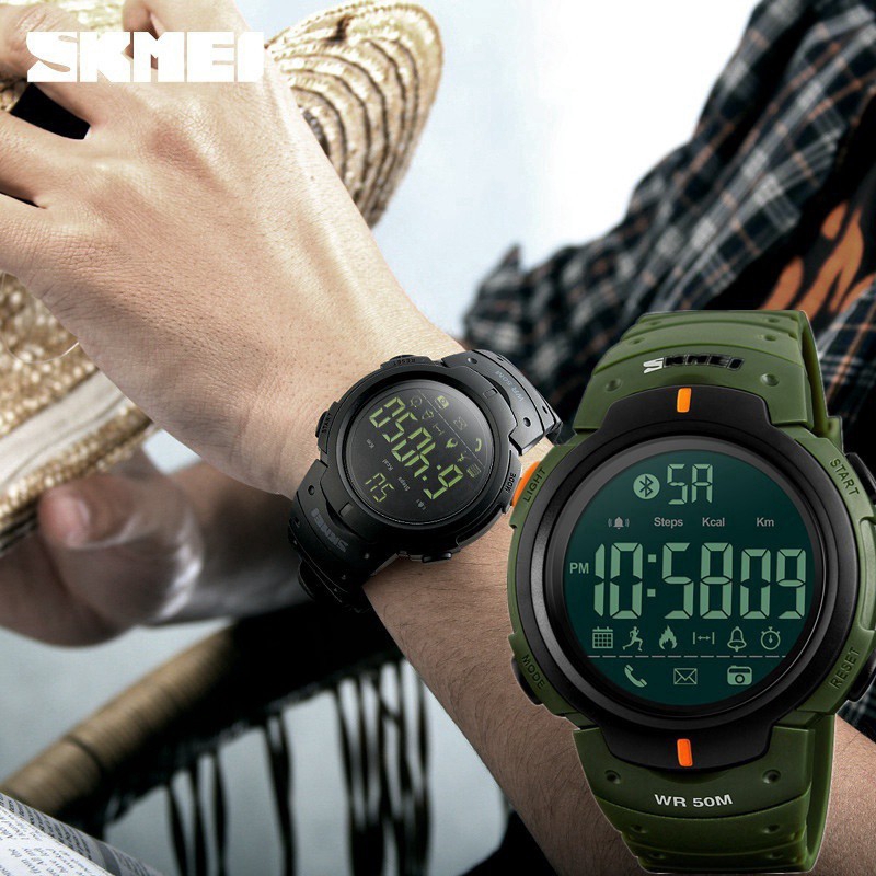 SKMEI Đồng Hồ Thông Minh Kết Nối Bluetooth 1301 Chống Thấm Nước Cho Nam