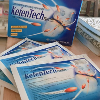 KEFENTECH plaster Cao dán giảm đau ( gói 7 miếng)