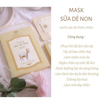 Mask sữa dê -Lemonmask