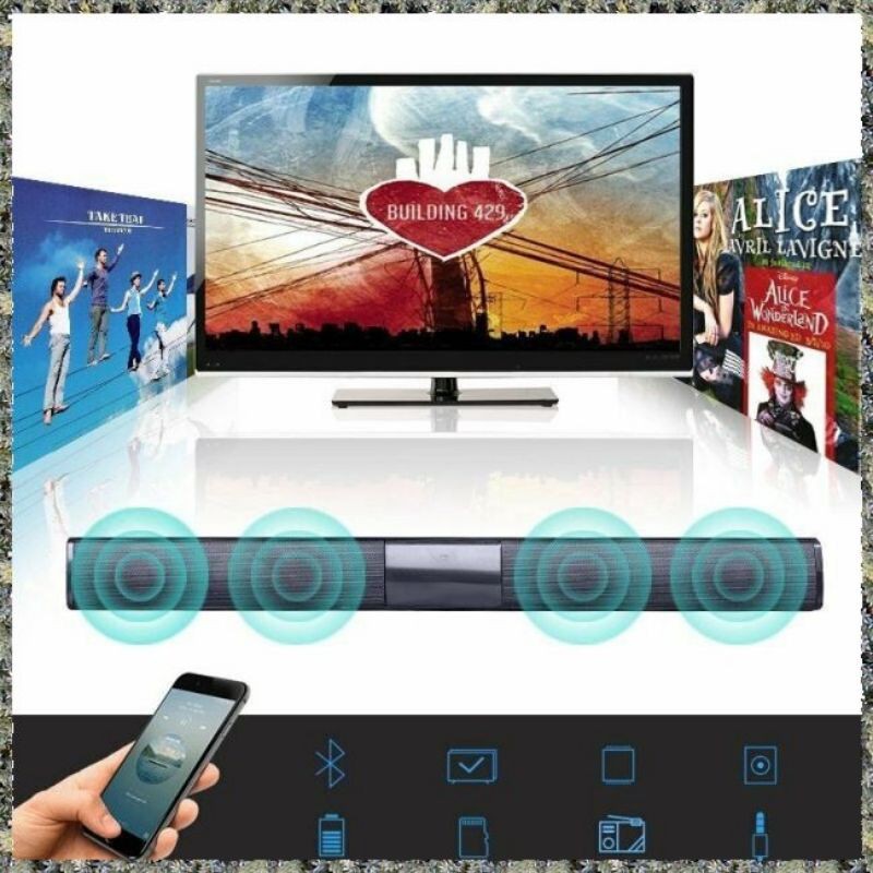 Loa Bluetooth cho tivi , điện thoại , laptop và các nguồn phát khác.