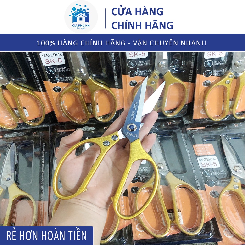 Kéo Đa Năng Nhật Bản, Kéo Cắt Gà, Làm Bếp, Cắt Tỉa Cây Cảnh, ...Hàng Nhật Bản Siêu Bền, Dày Dặn