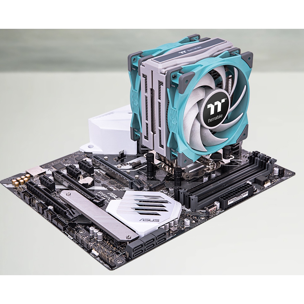 Tản Nhiệt Khí Thermaltake TOUGHAIR 510 Turquoise/ Racing Green