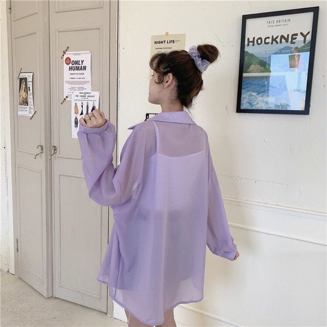 SƠ MI VOAN ULZZANG NHẸ NHÀNG NỮ TÍNH - S0598