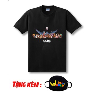 🔥HOT🔥 áo Mini World đẹp ⚡ FREESHIP ⚡Áo thun Hero Team đẹp giá rẻ thời trang nam