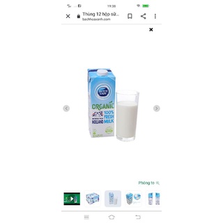 Thùng 12 hộp sữa tươi 1l