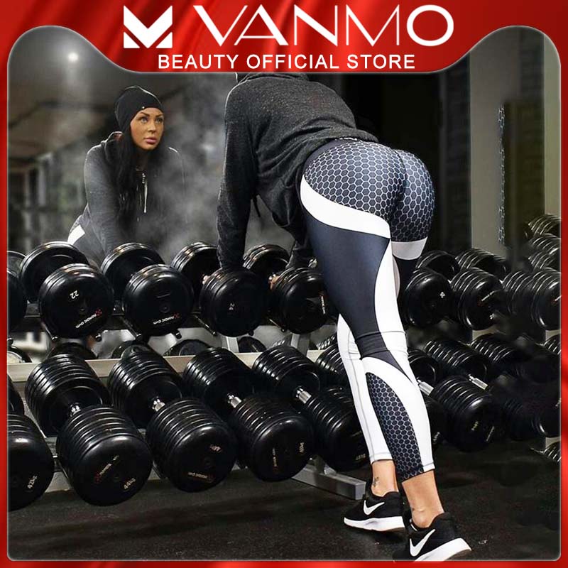 Quần Tập YOGA GYM AEROBIC Panda, Lưng Cao, Năng Mông, Định Hình Vòng Eo Cao cấp