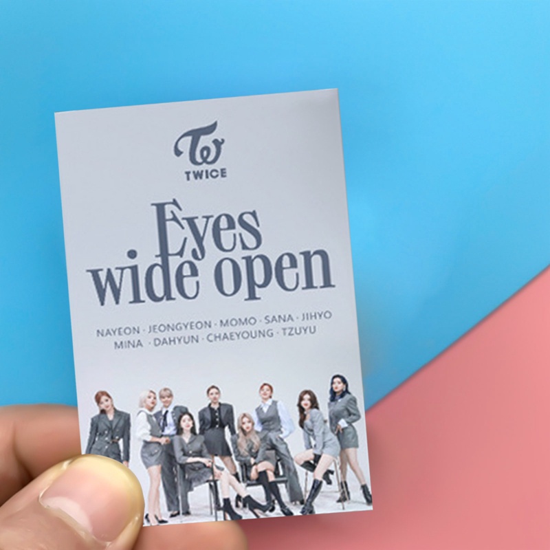 Set 30 Tấm Thẻ Ảnh In Hình Các Thành Viên Nhóm Twice