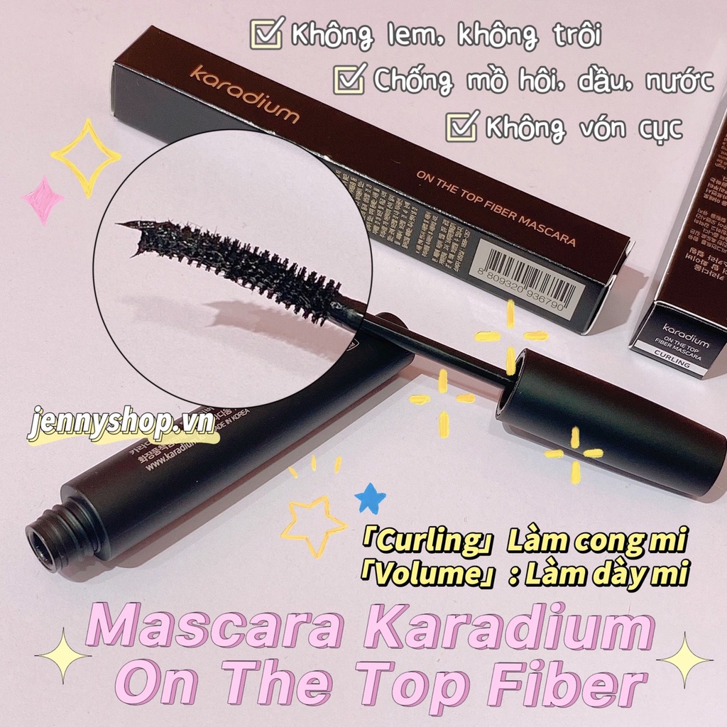 Chuốt Mi Karadium On The Top Fiber Mascara