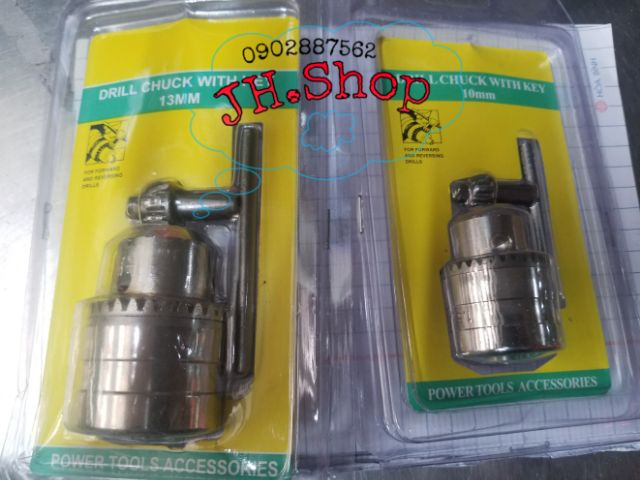 đầu khoan chuyển, kẹp mũi khoan 10mm 13mm inox hàng tốt