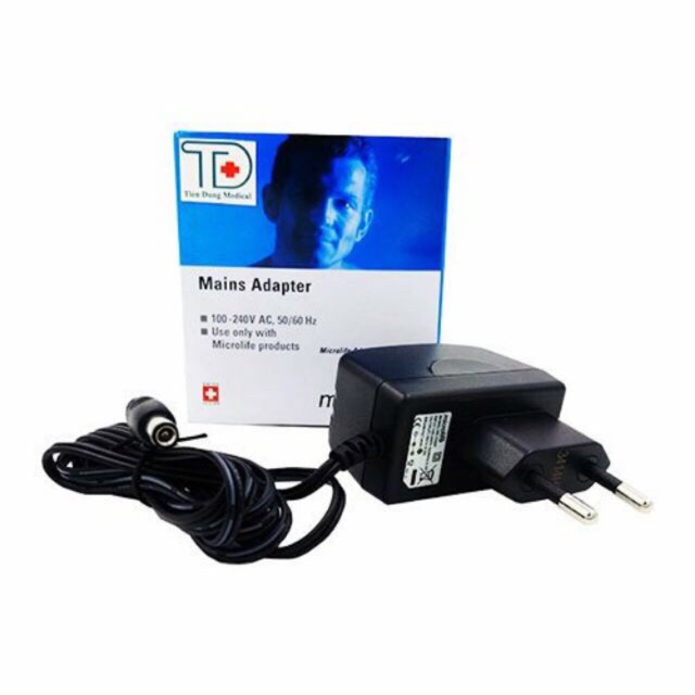 Adapter máy đo huyết áp, bộ nguồn DC máy huyết áp