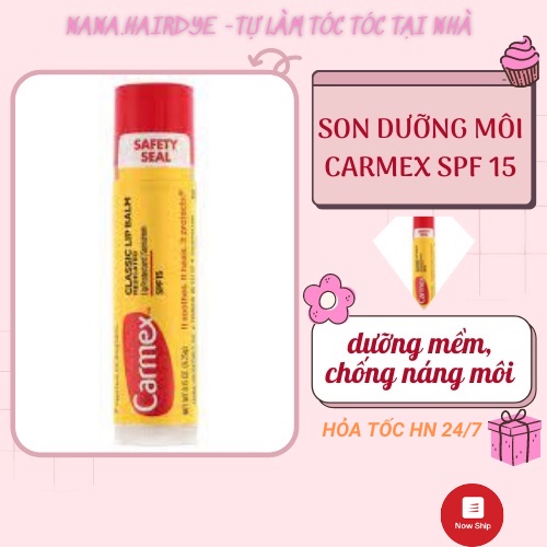 SON DƯỠNG MÔI CARMEX SỐ 1 NƯỚC MỸ sp15