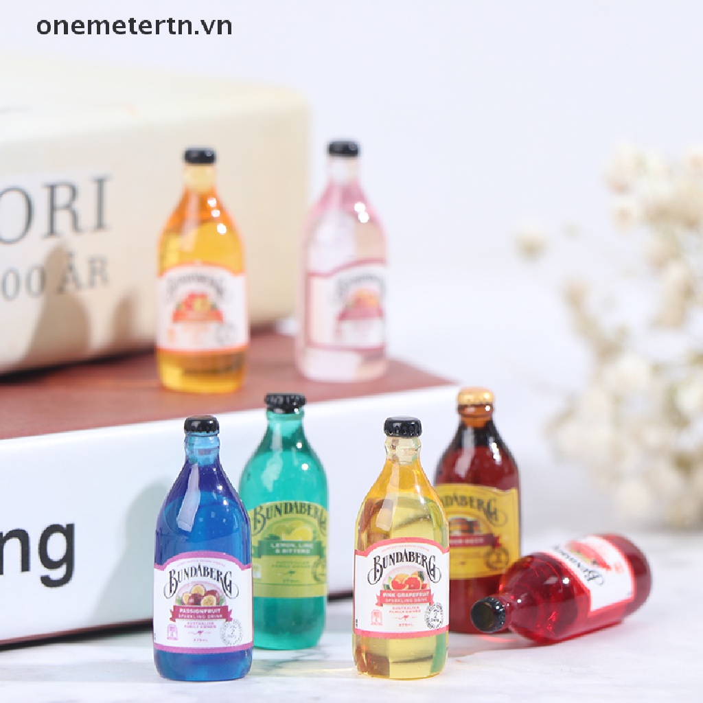 Set 10 Chai Nước Mini Tỉ Lệ 1: 12 1: 6 Cho Nhà Búp Bê