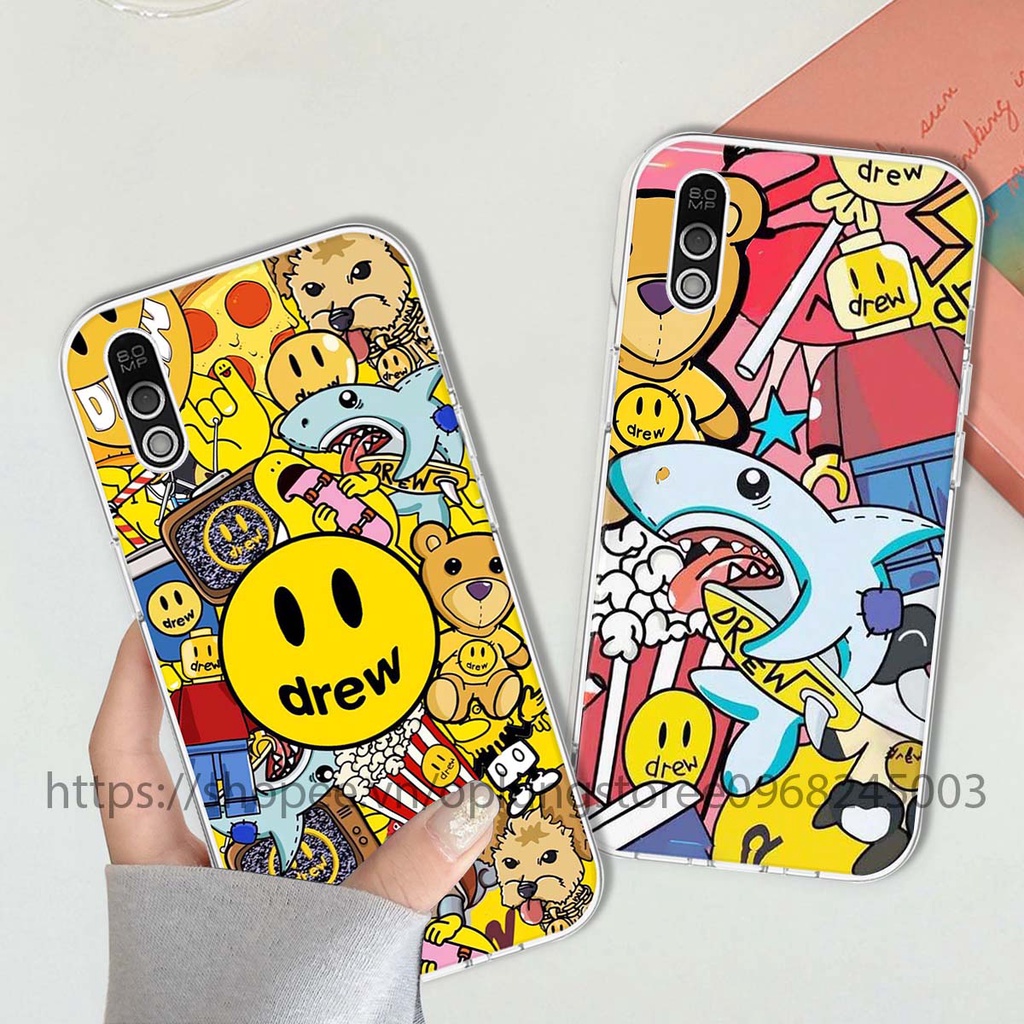 Ốp lưng Vsmart Bee / Bee 3 in hình thương hiệu thời trang đa sắc cá tính.