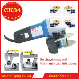 Bộ chuyển đổi máy mài thành máy cắt rãnh tường