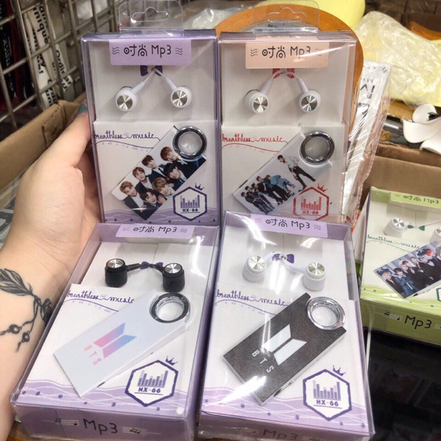 Máy nghe nhạc BTS Wbán nốt nghỉ