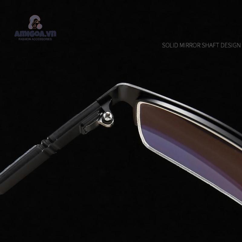 Mắt Kính Gọng Oval Tròng Đầy Màu Sắc Phong Cách Vintage Dành Cho Người Lớn