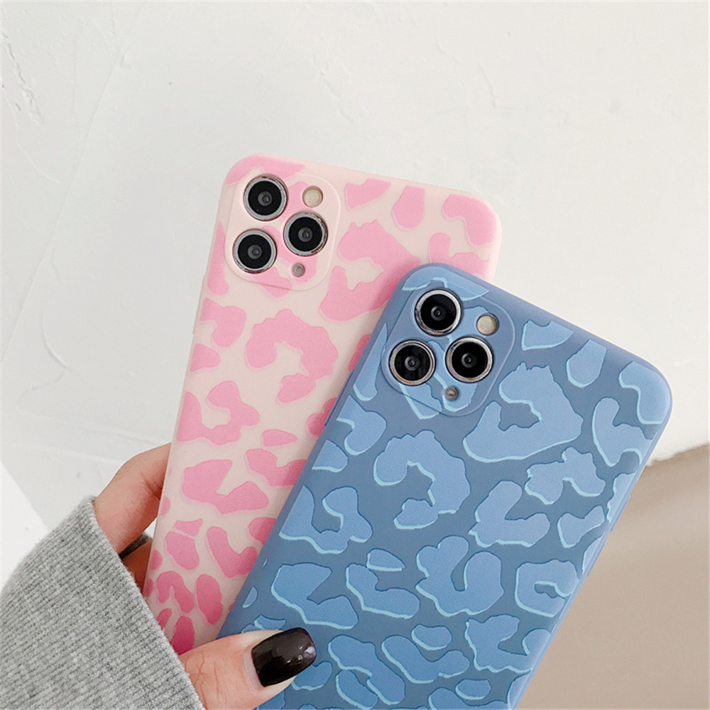 Trong kho!Ốp Lưng Điện Thoại IPhone6 7Plus 8Plus XS 11 Pro Max 12 Họa Tiết Da Báo | BigBuy360 - bigbuy360.vn