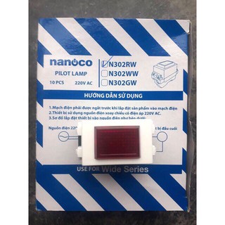[Freeship] Hạt đèn báo Panasonic FXW302R Wide