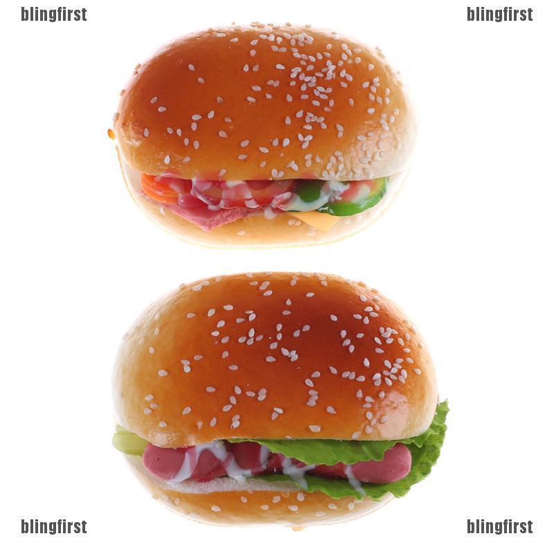 Nam châm dán tủ lạnh hình bánh hamburger