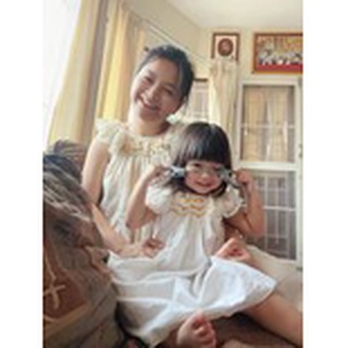 ĐẦM SMOCK REN THÊU HOA