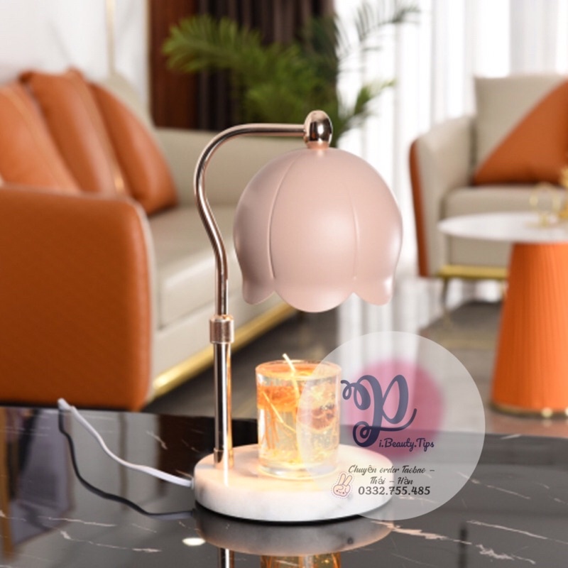 Đèn hoa đèn đốt nến phong cách pảeis đèn  đốt nến tulip phiên bản nâng cấp - đèn thuỷ tinh