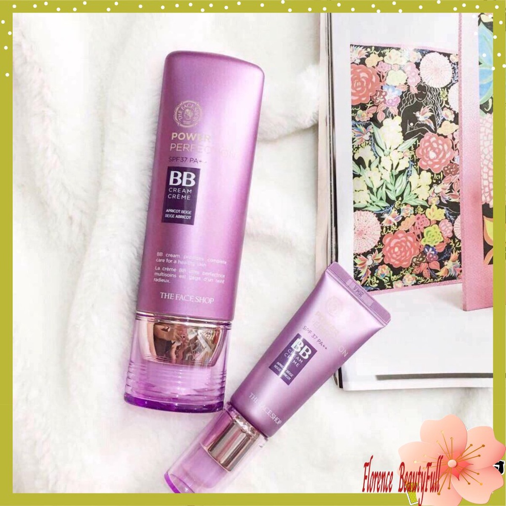 KEM NỀN /Kem chê khuyết điểm The Face Shop Power Perfection BB Cream mẫu mới [kem face]