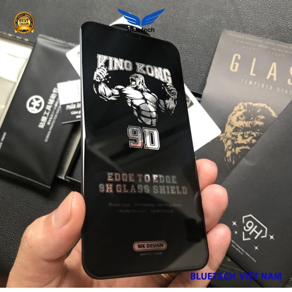 Kính cường lực cao cấp, Kính cường lực KingKong Full màn hình cho ip 7 - 14ProMax - Bluetech
