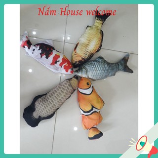 Đồ chơi cá nhảy sạc pin vui nhộn, giúp bé cảm nhận màu sắc và động vật, đồ chơi thông minh, hotrend tiktok