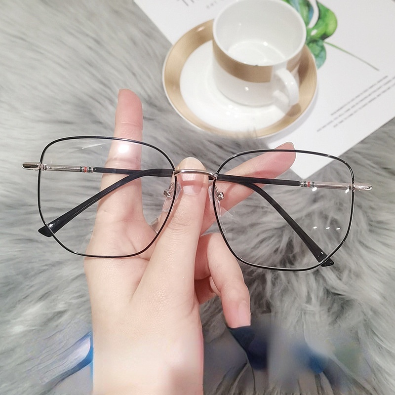 【0-500°】【Hàng Có Sẵn】 Gọng Kính Chống Bức Xạ Ánh Sáng Xanh Dành Cho Nam Và Nữ